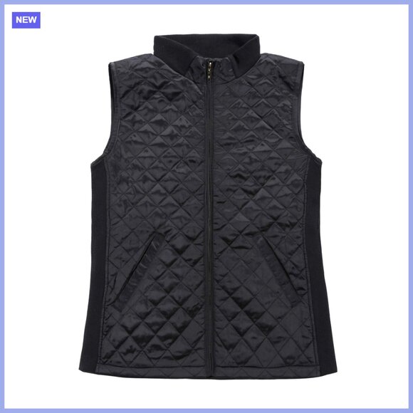 Quilted Casual Vest Lightweight Packable Sleeveless Jacket